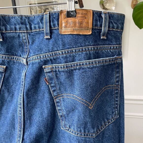 Vintage 90s Levi’s 540 Relaxed Fit Jeans USA 44 x 30 - Picture 2 of 9